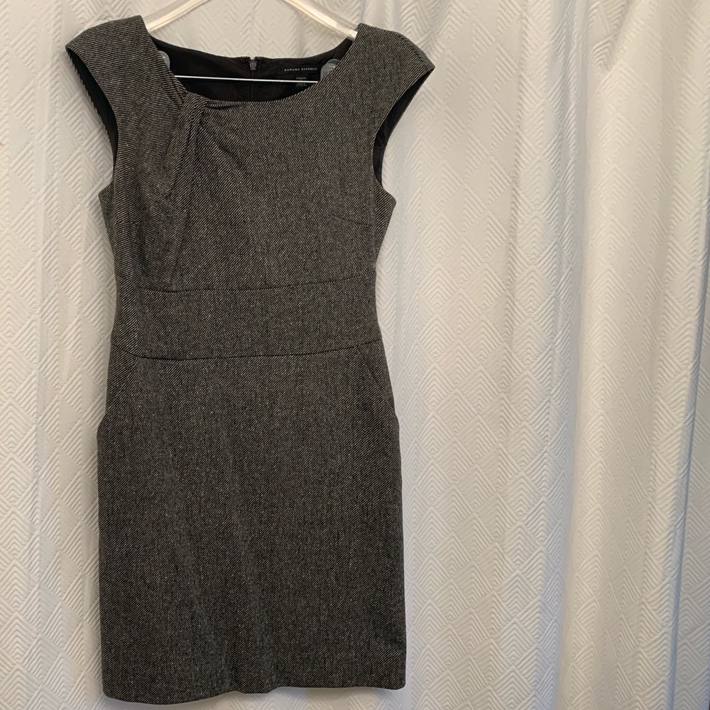 Banana Republic wool charcoal dress size 2